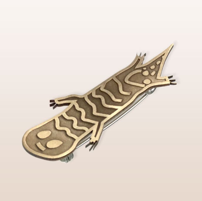 lizard-close-up Lizard Illustration Jewelry